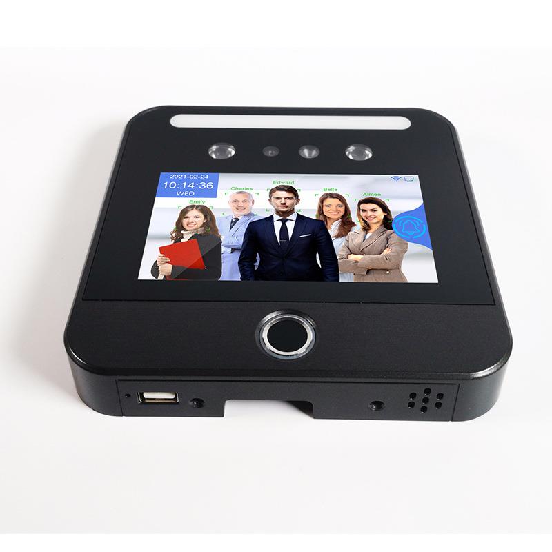 5 Touch Screen Face Recognition Card Machine Fingerprint Swipe Card Attendance Access Control Mobile OIV Inch Printing All-in-one Machine