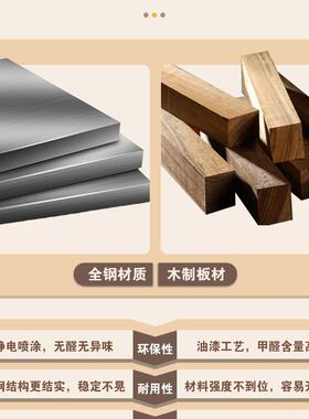 家室儿用童钢制书架F775H969铁艺彩色书柜多层柜落地儿童储物卧客