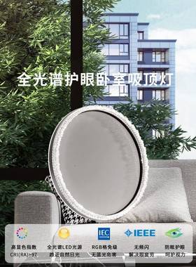 卧室灯吸顶灯轻奢高级感极简卧室灯主卧2024新款简约现代中山灯具