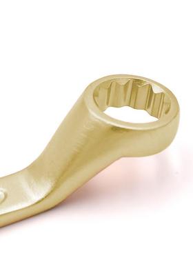 WEDO维度防爆工具防爆扳手铝青铜防爆高颈撬棒梅花扳手AL154