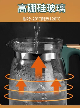 呦呦宝贝调奶器家用恒温智能热水壶玻璃养生壶母婴专用保温恒温壶