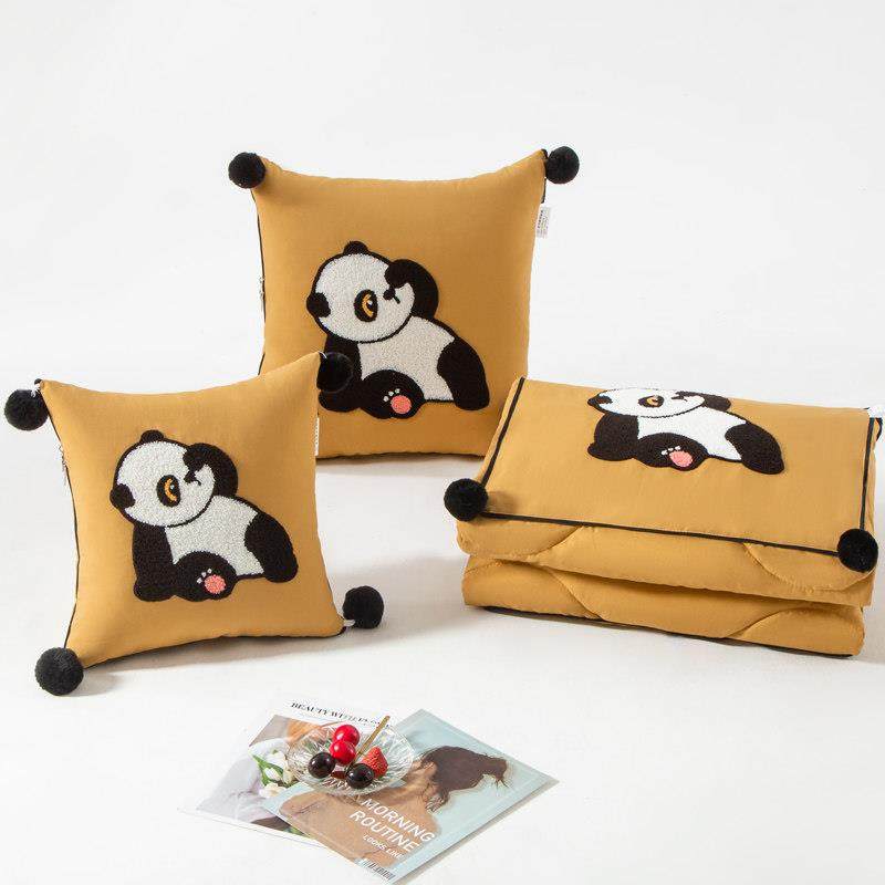 折叠卡通抱枕被子两用办公室沙发午睡空调被车载靠垫枕头夏凉被,淘宝优惠券,粉丝福利购,淘宝优惠卷