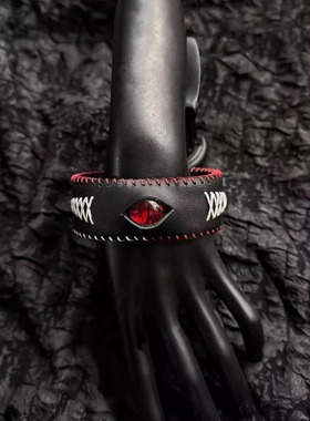 ARB原创设计纯手工小众亚比辣妹恶魔之眼克苏鲁暗黑手环手链配饰