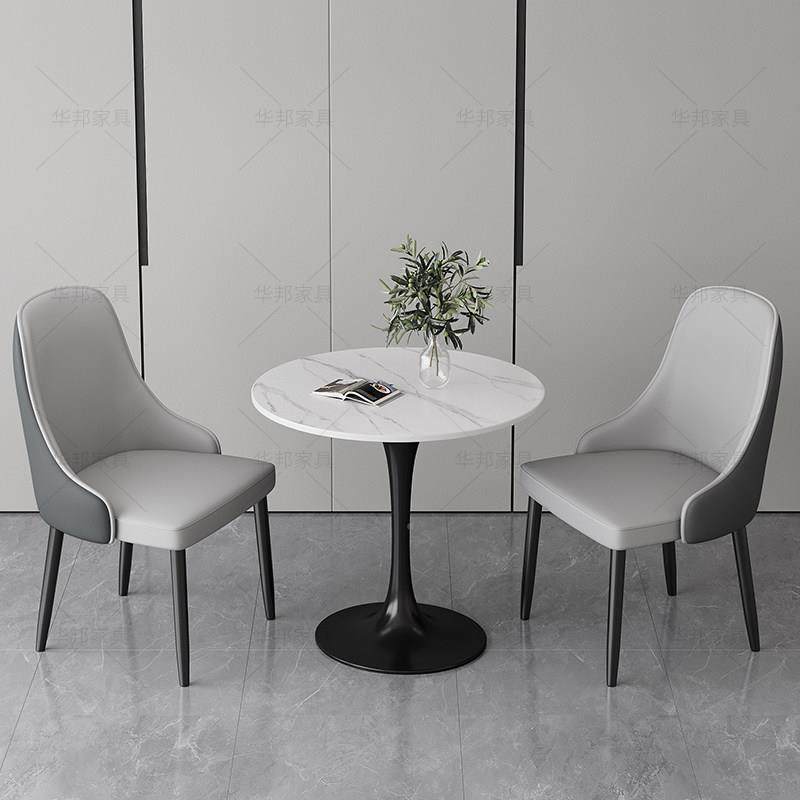 桌5245岩板待洽谈桌椅接组合阳台休闲桌茶现代简商约用办公会客小,淘宝优惠券,粉丝福利购,淘宝优惠卷