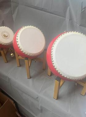 百福鼓六帝鼓开 运鼓玄关风水家居桌面摆件乔迁装饰品吉祥开 业礼