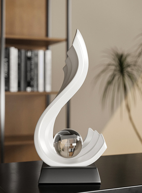 办公室装饰摆饰轻奢高档电视柜酒柜玄关客厅风生水起柜子家居饰品