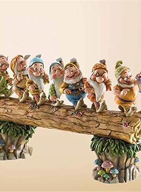 新款树七e个小矮人树脂侏儒花园G装饰花园Rs脂inno00me