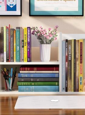 学生用书架简易桌上儿童桌面小书架置物架办公室收纳层架省空间书