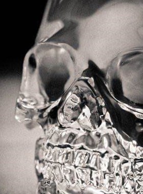 奥格瑞玛 玛雅人类 阿兹特克奥秘系列 1:1水晶头骨模型 摆件