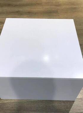 木质模特底座展示台脚踩台子直播站台正方形服装店橱窗展示台基通