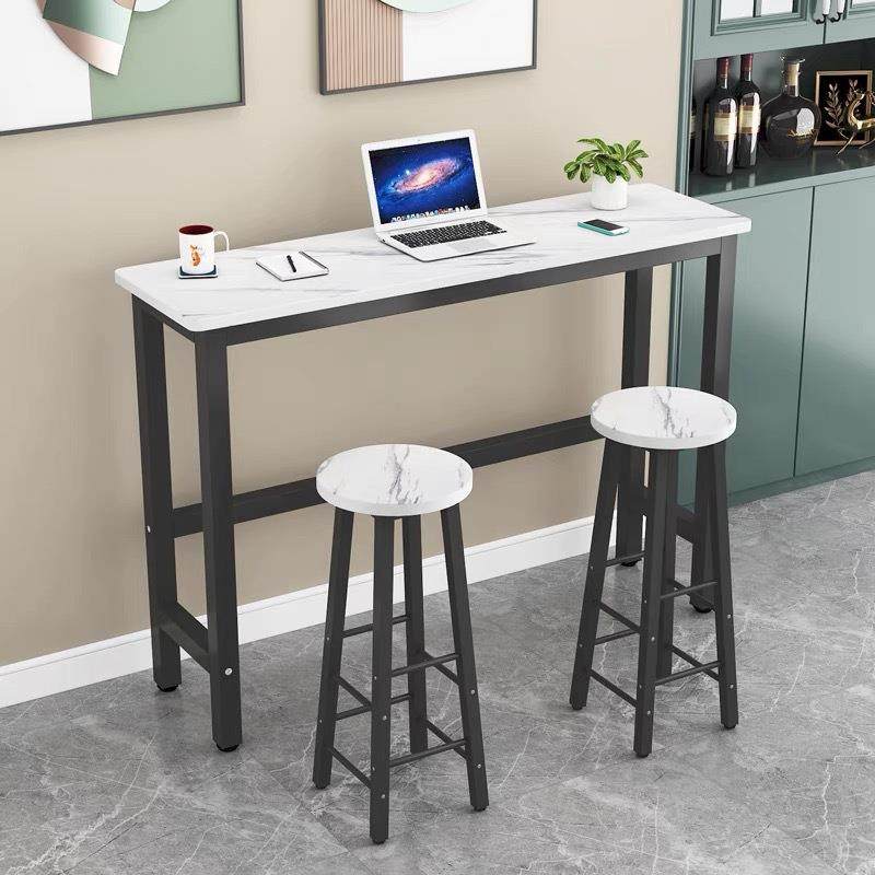 靠墙吧台桌家用脚桌窄桌简约奶茶店咖啡桌椅沙发后长条酒吧桌,淘宝优惠券,粉丝福利购,淘宝优惠卷