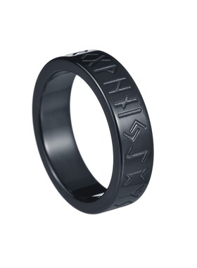 NEW Stainless Steel Odin Norse Viking Amulet Rune MEN Ring F
