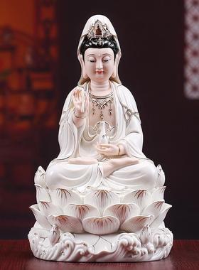 纪念品小的观音佛像南海中式风格摆件家里摆设的装饰品客厅观世音