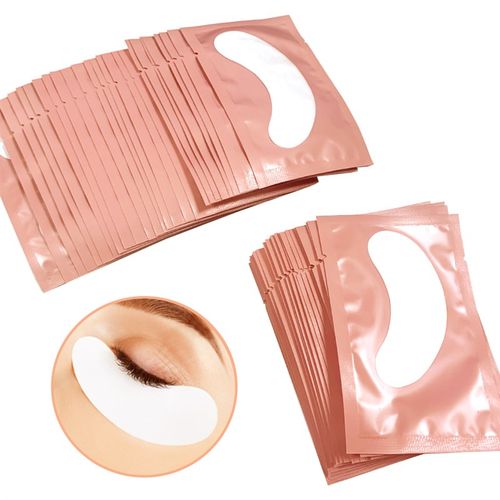 50Pairs/Lots Eye Patches Eyelash Extension Under Eye Pads Ma - 图0
