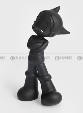 创意潮玩潮流卡通阿童木摆件客厅桌面玄关书房电视柜软装家居饰品