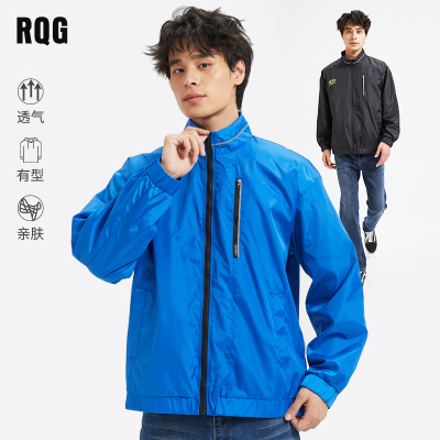 R.Q.G短款立领夹克户外冲锋衣
