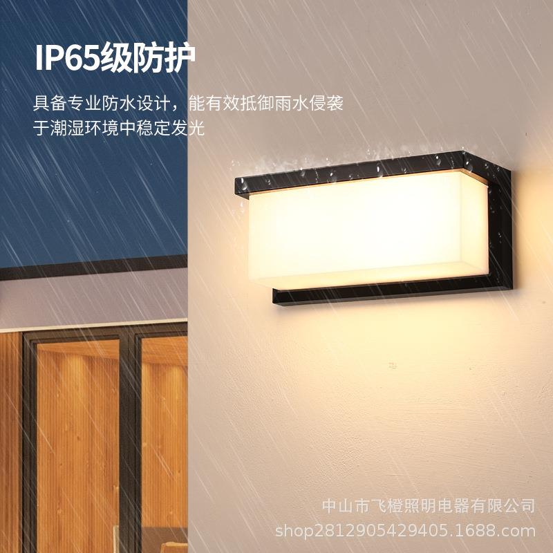 户外壁灯过道楼梯庭院门口室外led超亮防水阳台别墅花园室外墙灯 - 图2