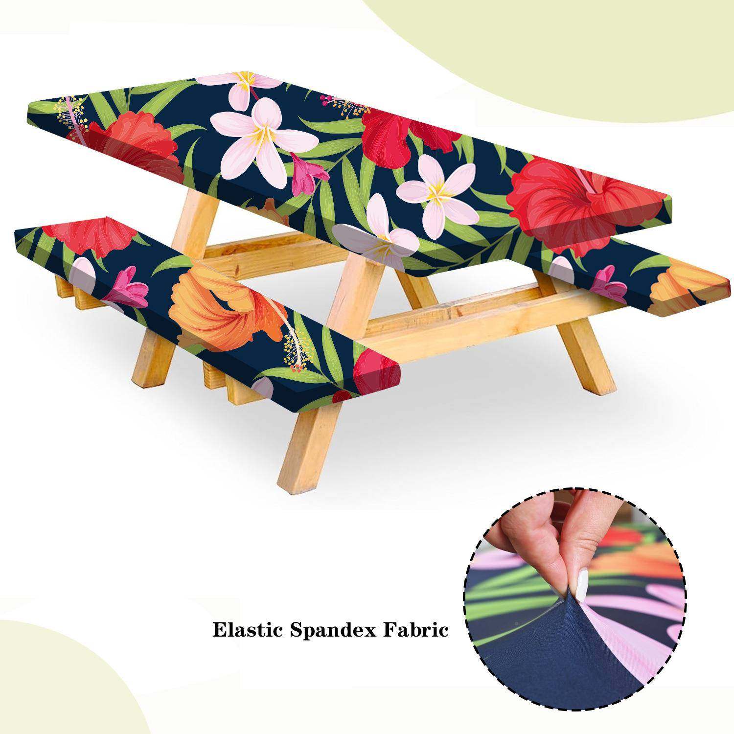 跨境包松全紧带弹力户外罩桌套桌印花ZT-AT-48野餐店西餐厅酒凳子,淘宝优惠券,粉丝福利购,淘宝优惠卷