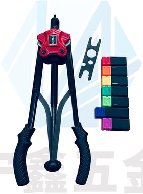 手动半自动拉铆螺母枪高强度拉铆螺柱螺栓枪工业级拉帽枪加长螺杆