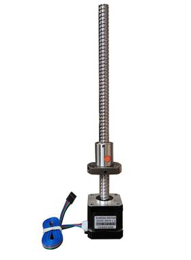 42滚珠丝杆电机导程4丝杆300二相四线0.4Nm1.8度42滚珠电机