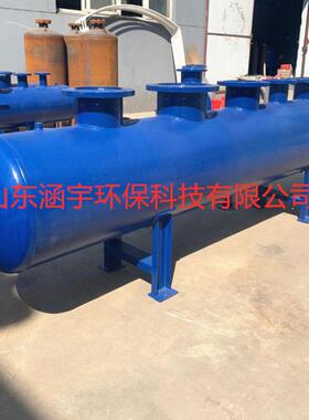 分气缸卧式蒸汽锅炉分气缸锅炉辅机配件不锈钢循环分流分水器