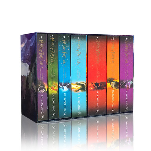哈利波特套装 英文原版1-7全集 Harry Potter Box Set JK罗琳哈利波特系列小说套装哈利波特与魔法石英语原版全套 - 图3