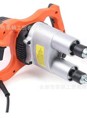 商用电动家用搅拌器腻子油漆砂浆打灰电转双杆搅拌机