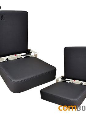 特种车改装折叠座椅，可自动回弹，翻转90°，车座椅