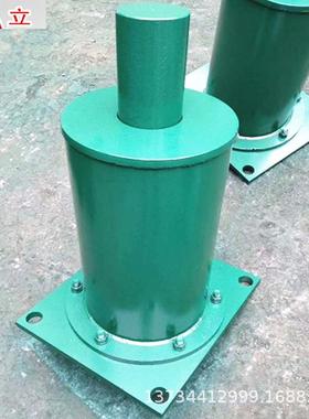 直销双梁起重机大车运行弹簧防撞块现货销售行车弹簧缓冲器