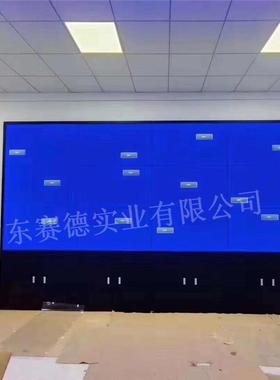监控电视墙液晶显示屏42寸46寸50寸窄边大屏拼接屏电视墙机柜支架