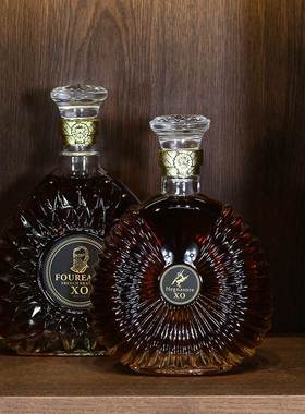 酒柜摆件假酒仿真洋酒瓶组合套装道具酒样板房间家用客厅软装饰品