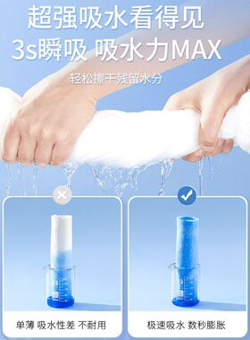 好货一次性浴巾纯棉加厚加大70*140毛巾家用压缩旅行单独包装酒店