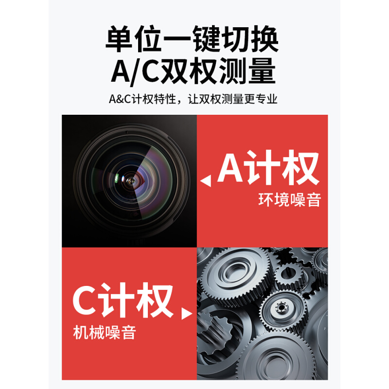 。德力西高精度噪音计声音分贝检测仪家用噪声测试仪器测音量声级 - 图0