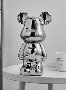 网红存钱罐暴力熊摆件客厅电视柜酒柜装饰品现代轻奢玄关家居摆设