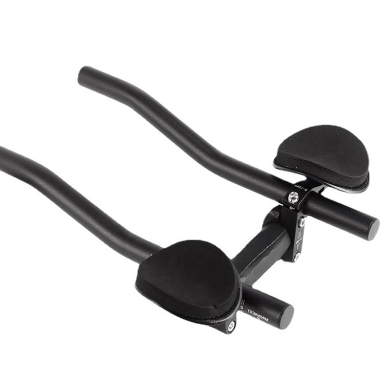 自行车休息把山地车长途弯把直分体休息把TT把铁人风破带工具 - 图2