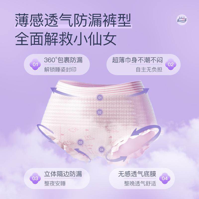 【U先试用】米菲Miffy安睡裤夜用6条装-图3