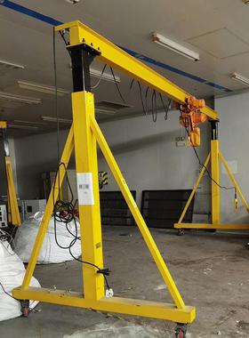 厂房仓库装卸货物5吨万向移动龙门吊架起重机3吨小型移动龙门架
