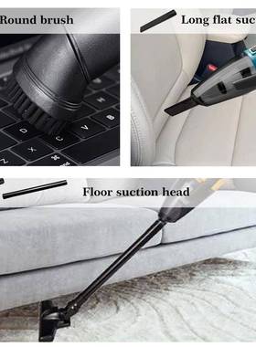 便携式多功能车用无绳吸尘器可拆卸电池大功率家用无线吸尘器