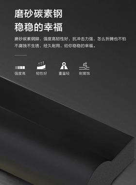 大理石餐桌腿创意角几客厅沙发边几简易现代不锈钢圆形茶几脚支架