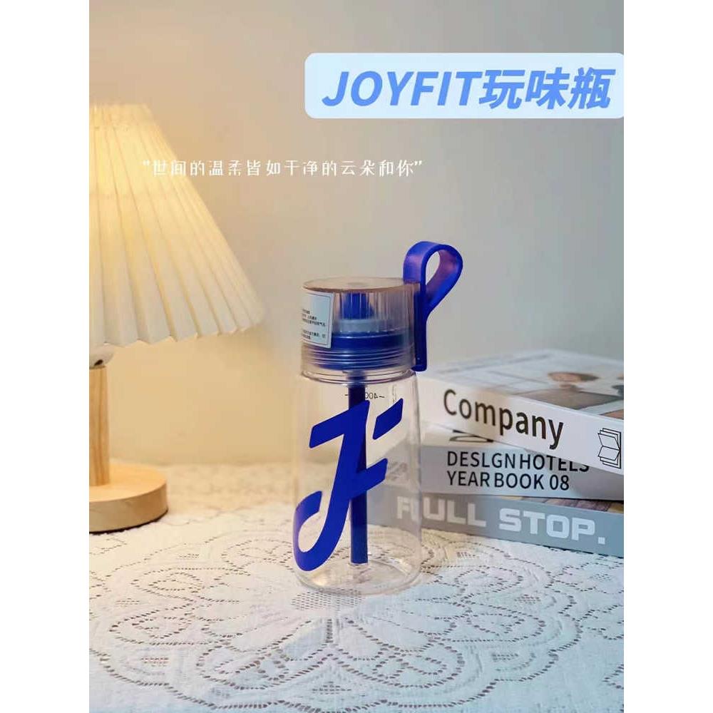 Joyfit玩味水瓶吸管杯保温杯大容量男女生抖音夏季便携运动水杯子 - 图1