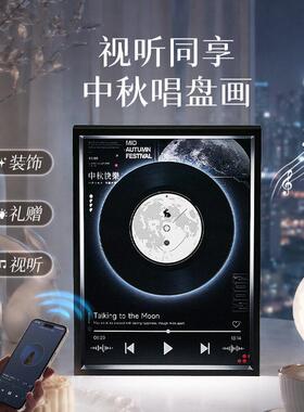 实力工厂新品唱盘音响画家居氛围软装玄关现装饰画挂画现货