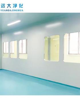 直销定制洁净室窗固定窗洁净门窗钢化玻璃净化窗