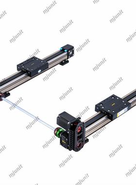 mjunit书盒组装喷胶往复位移非标自动化生产线同步带滑台模组数控