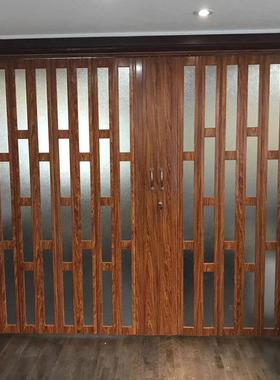 铝合金折叠门室内隔断开放式厨房移门隐形门推拉门阳台商铺防潮