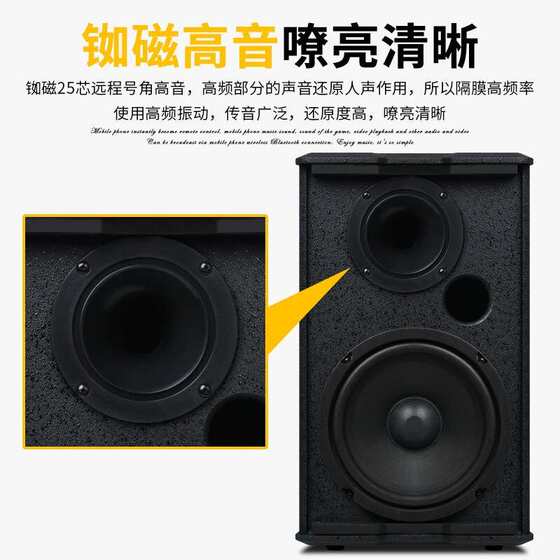 (SHILE)会议音响组合套装 舞台ktv音响套装 六声道输出会议系