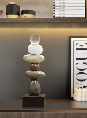 速发运来时客摆件高级感小众办公室招财转厅玄关电视柜酒柜艺术装