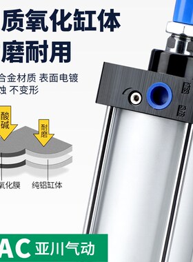 SC80/160标准气缸小型气动大推力200X125X50x75X100x200x300x500S