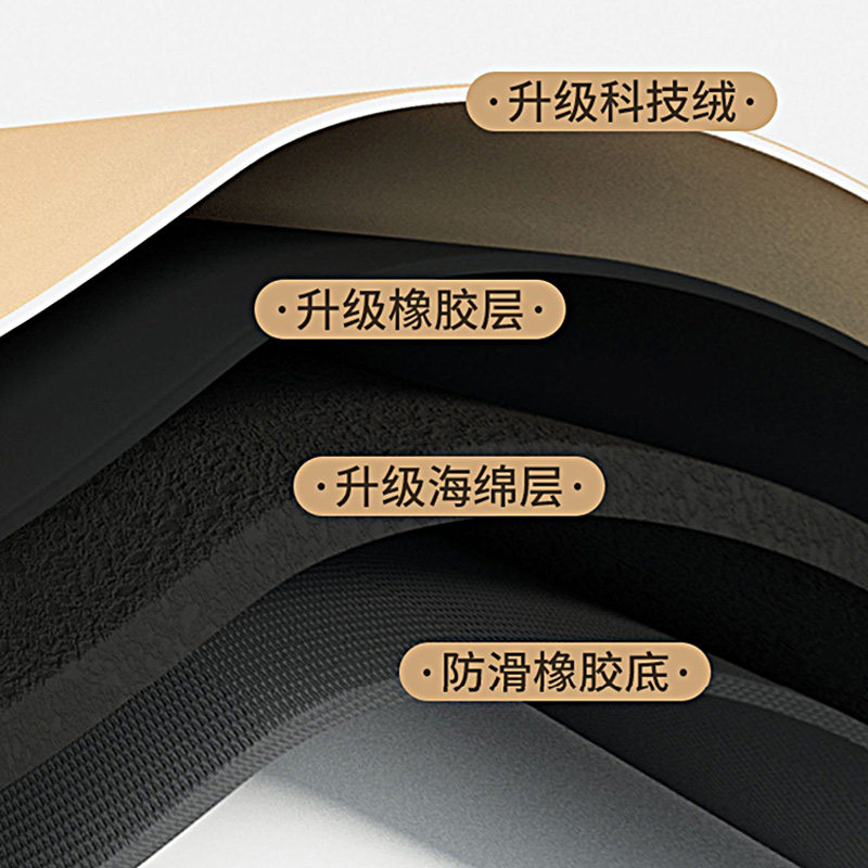 Song style aesthetic diatom mud stair mats non-slip washable foot mats solid wood step floor mats carpet new Chinese style villa