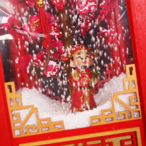 极速New years snow lanterns Music Chinese palace lanterns g - 图2