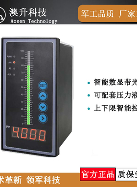 单双回路光柱表水位显示表消防水箱控制器投入式液位变送器传感器